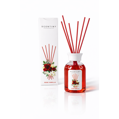 Rose Vanilla Çubuklu Oda Parfümü Porky