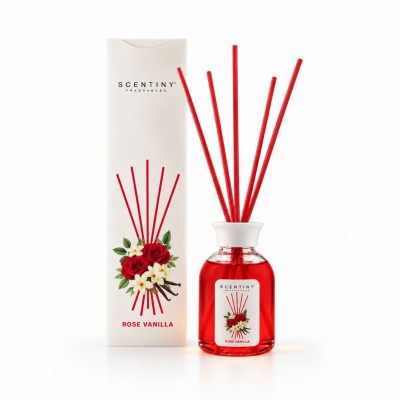 Rose Vanilla Çubuklu Oda Parfümü Porky