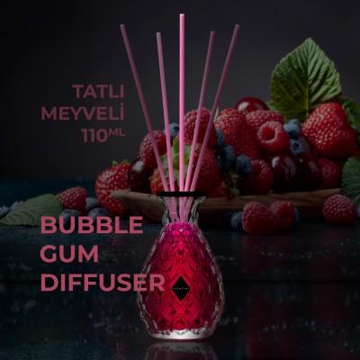 Bubble Gum Çubuklu Oda Parfümü