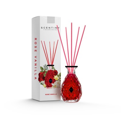 Rose Vanilla Çubuklu Oda Parfümü